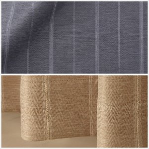 画像5: 【送料無料】カーテン 遮光 1級 2級 3級 9色 175サイズ 防炎加工 二重織り ストライプ 5316 カーテン 日本製 おしゃれ カーテン 1級遮光  2級遮光 3級遮光 遮熱 断熱 保温 間仕切り 防炎カーテン【受注生産A】