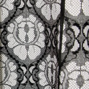 画像5: 繊細な編み目のラッセルレースカーテン 4264 オーダーカーテン仕様 1窓単位【受注生産A】