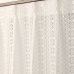 画像6: レトロ調 花柄 ストライプ柄のレースカーテン 4266オフホワイトNL　規格サイズ【受注生産A】 (6)