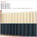 画像3: ★値下げ 送料無料 カフェカーテン 遮光 防炎加工 幅240cm スーパーワイドサイズ 横長 幅広 おしゃれ 断熱 巾(幅)240×高さ50・70・90・120cm丈 1枚入 大きい幅【在庫品】 (3)