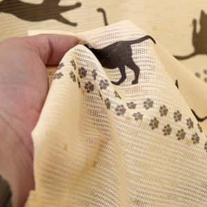 画像6: ★のれん 32014「ねこの一日」 巾85×高さ150cm【在庫品】 ノレン 暖簾 猫 ねこ ネコ 柄 シルエット 柄プリント メール便可(1枚まで)