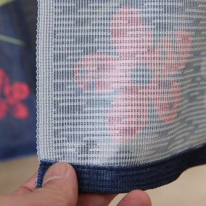 画像5: ★のれん 32013「月うさぎ」 巾85×高さ150cm【在庫品】 ノレン 暖簾 月見 月 満月 うさぎ ウサギ 兎 柄プリント メール便可(1枚まで)