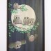画像2: ★のれん 32012「ふくろう一家」 巾85×高さ150cm【在庫品】 ノレン 暖簾 フクロウ 梟 満月 柄プリント メール便可(1枚まで) (2)