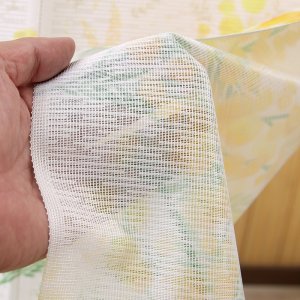 画像5: ★のれん 32015「ミモザ」 巾85×高さ150cm【在庫品】 ノレン 暖簾 花柄 みもざ 柄プリント 黄色 イエロー メール便可(1枚まで)