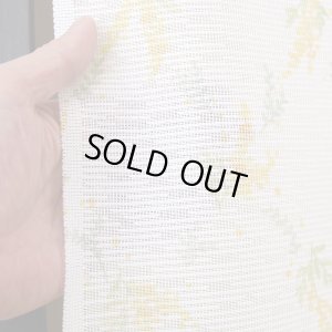 画像4: ★のれん 32015「ミモザ」 巾85×高さ150cm【在庫品】 ノレン 暖簾 花柄 みもざ 柄プリント 黄色 イエロー メール便可(1枚まで)