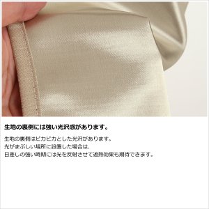 画像7: ★送料無料 のれん 遮光1級 遮光3級 防炎加工 間仕切り 目隠し 無地 厚手 おしゃれ 5162 上質な光沢感 スラブ生地 1枚入 巾(幅)85cm×90cm丈 120cm丈 150cm丈 170cm丈 【在庫品】1級遮光 3級遮光 遮熱 断熱 ショート ロング 短い 長い