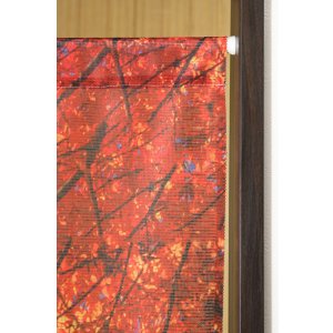 画像3: ★のれん 32046「富士山と紅葉」 巾85×高さ150cm【在庫品】 ノレン 暖簾 富士山 紅葉 湖 柄プリント メール便可(1枚まで)