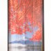 画像2: ★のれん 32046「富士山と紅葉」 巾85×高さ150cm【在庫品】 ノレン 暖簾 富士山 紅葉 湖 柄プリント メール便可(1枚まで) (2)
