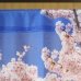 画像7: ★のれん 32045「富士山と桜」 巾85×高さ150cm【在庫品】 ノレン 暖簾 富士山 桜 湖 柄プリント メール便可(1枚まで) (7)