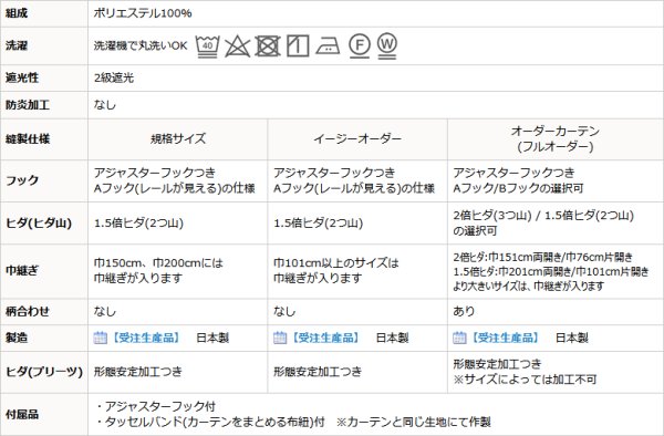 画像14: 「カーテン生地のみ販売」 形態安定加工つき ジャガード織り 小花のモチーフ柄 5359 「カルモ」 2級遮光 3級遮光カーテン 生地巾約150cm 【1cm単位の価格です】 (14)