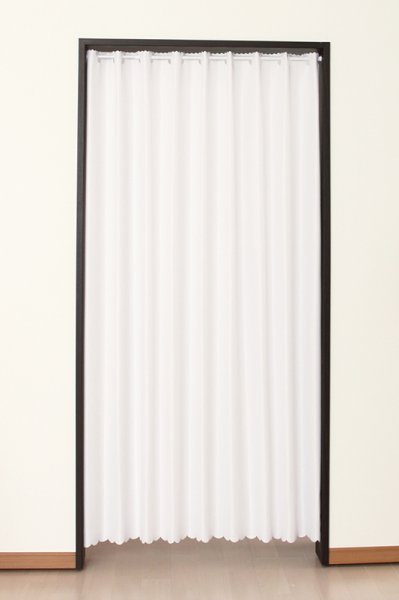 画像2: ★【送料無料】夜も外から見えにくい・断熱省エネ・UVカットカフェカーテン ロフティーズ 巾145ｘ高さ176cm ロングサイズ【在庫品】1枚入 (2)