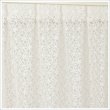 画像7: 「カーテン生地のみ販売」　光沢のある花柄レースカーテン 4222オフホワイト　生地巾約150cm 【1cm単位の価格です】 (7)