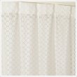 画像6: 光沢のある小花柄レースカーテン 4221オフホワイト　規格サイズ【受注生産A】 (6)