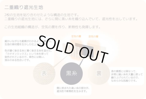 画像5: ★送料無料 アウトレット カーテン 4枚セット 遮光1級 + レース お買い得カーテン4枚組 1級遮光カーテン2枚 レースカーテン2枚 計4枚入り 8366 4250 カーテンセット おしゃれ 既製品 遮光1級 遮熱 断熱 【在庫品】 (5)