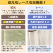 画像2: ★送料無料 カーテン 4枚セット 遮光1級 + レース セット お買い得カーテン4枚組 1級遮光カーテン2枚  レースカーテン2枚 計4枚入り カーテンセット  既製品 遮光1級 遮熱 断熱  5388 9034【在庫品】 (2)