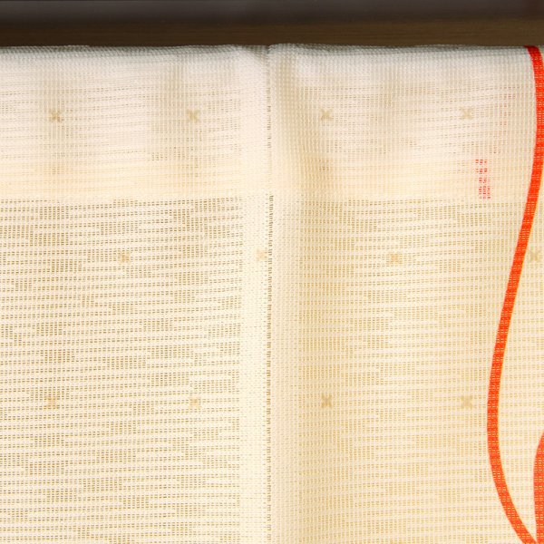 画像7: ★のれん 32014「ねこの一日」 巾85×高さ150cm【在庫品】 ノレン 暖簾 猫 ねこ ネコ 柄 シルエット 柄プリント メール便可(1枚まで) (7)