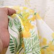 画像6: ★のれん 32015「ミモザ」 巾85×高さ150cm【在庫品】 ノレン 暖簾 花柄 みもざ 柄プリント 黄色 イエロー メール便可(1枚まで) (6)